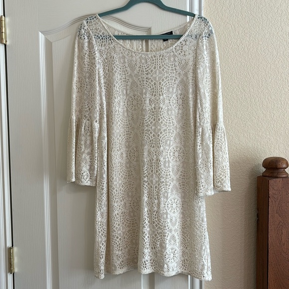 Sz M American Eagle Outfitters cream color dress. - Picture 1 of 3